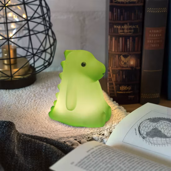 LED 공룡 아기 실리콘 야간 조명
