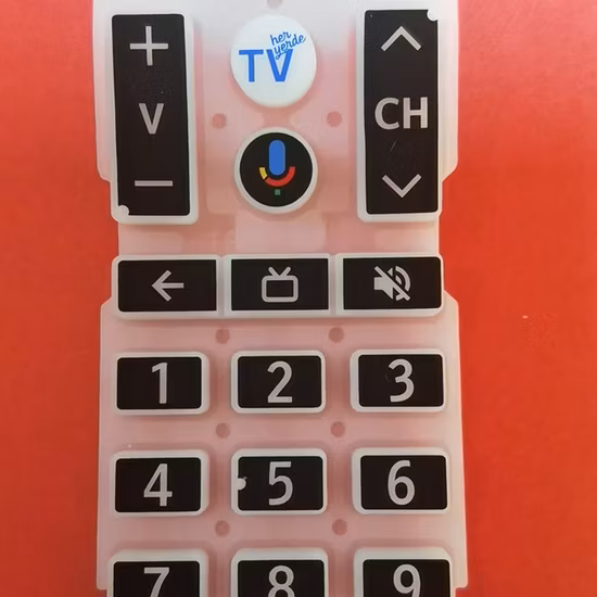 자동차 디스플레이 자동차 주변 장치 실리콘 고무 버튼 키패드